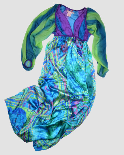 Vintage Dress - Ocean