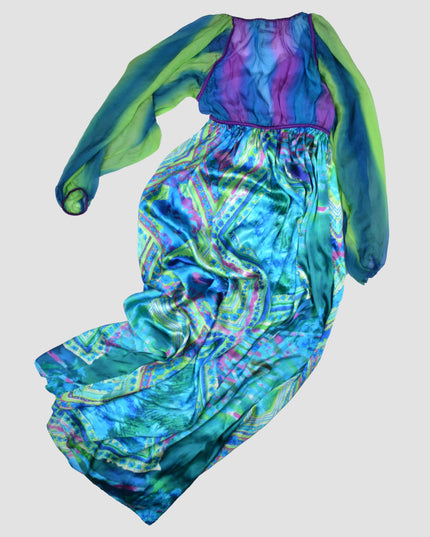 Vintage Dress - Ocean