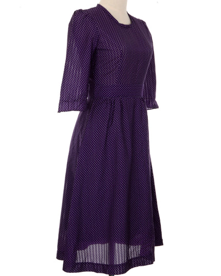 Vintage Dress Purple I | Tags: Christmas