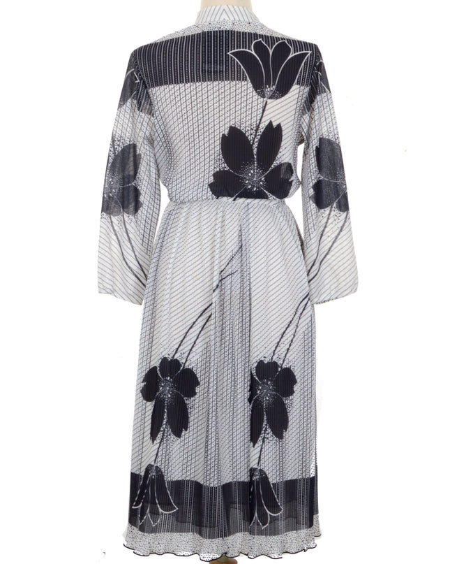 Vintage Dress - Pleated