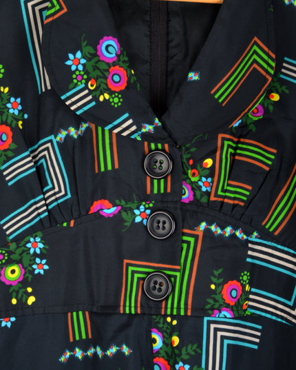 Vintage Dress - Lines