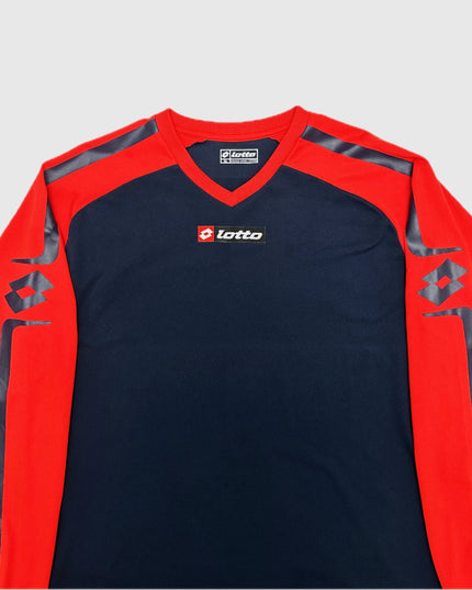 Vintage Lotto Sports Top Familie Juletrøje