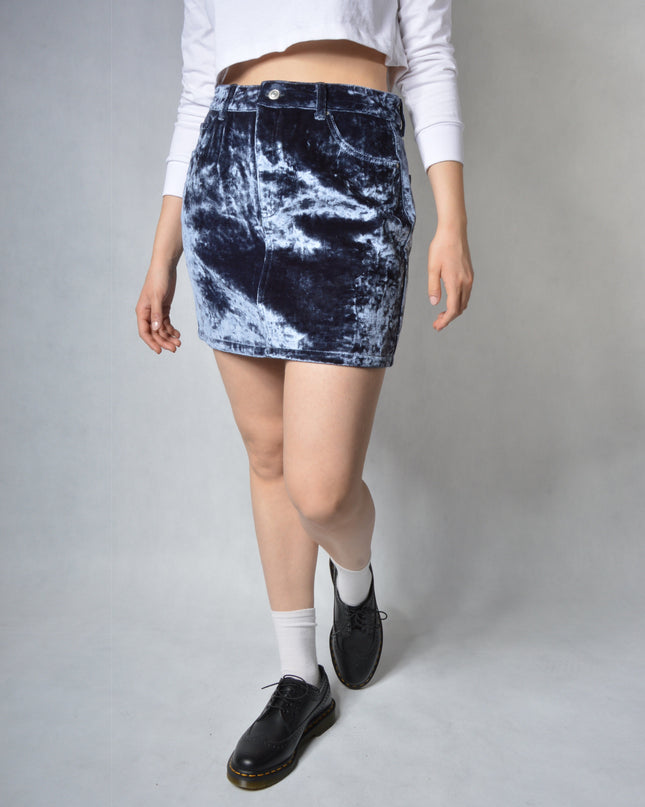 Vintage Mini Skirt - Velvet | Dresses