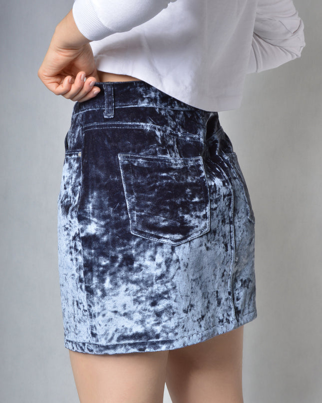 Vintage Mini Skirt - Velvet