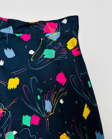 Falda Vintage - Salpicadura de Pintura | Handle: vintage-skirt-painted
