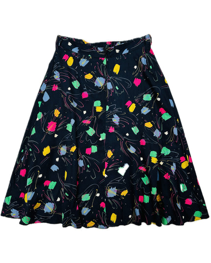Falda Vintage - Salpicadura de Pintura | Handle: vintage-skirt-painted