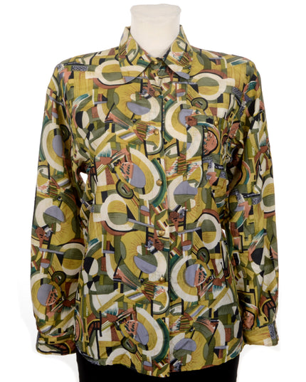 Vintage Blouse - Greenery