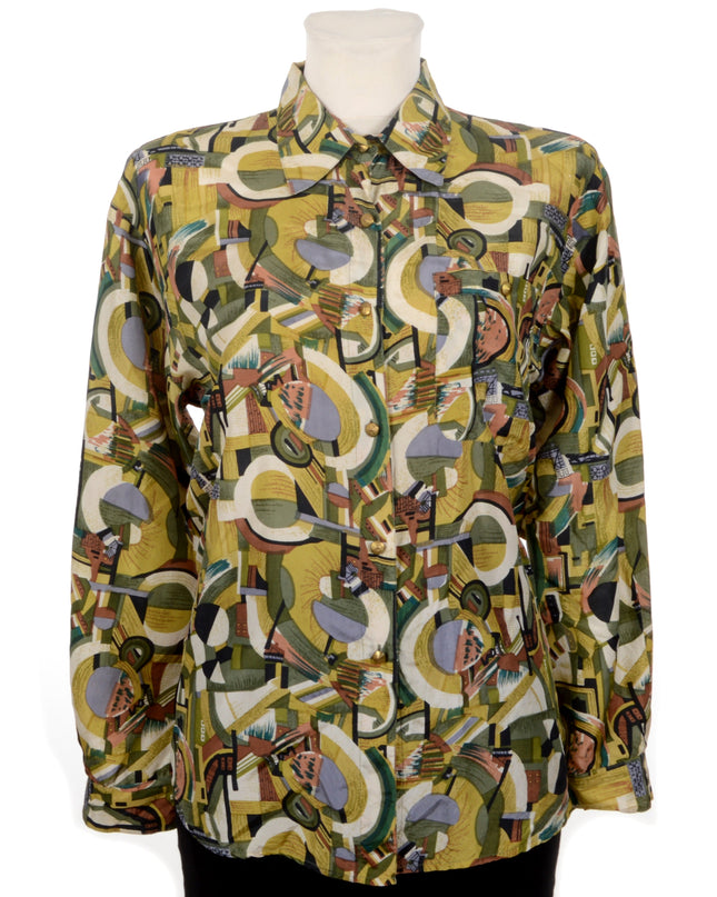 Vintage Blouse - Greenery