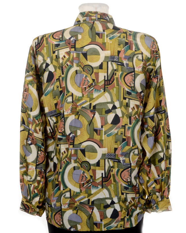 Vintage Blouse - Greenery