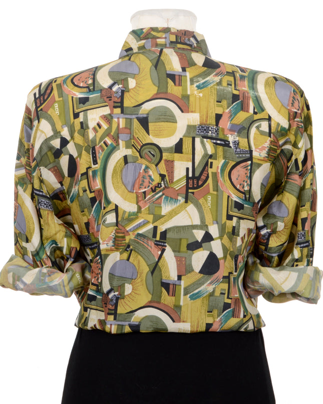 Vintage Blouse - Greenery