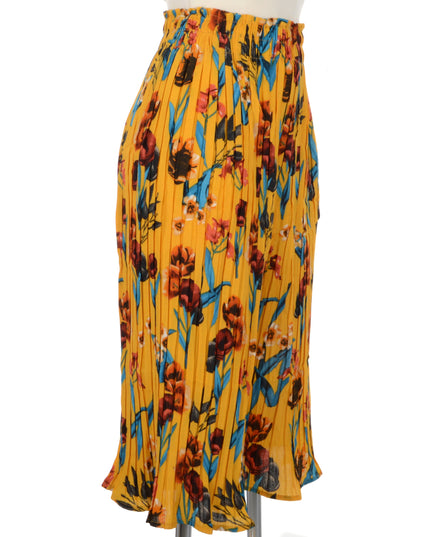 Yellow Creased Pants