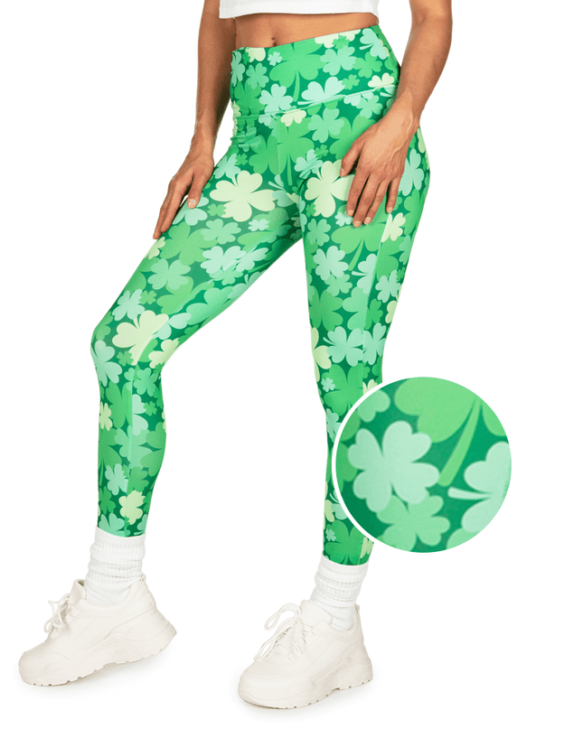 Kløvermark Høj Talje Leggings