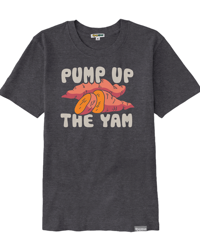 Dames Pump Up the Yam Over-size Boyfriend T-shirt