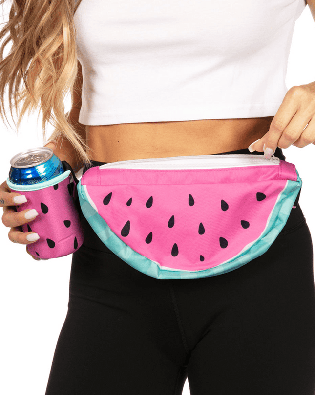 Watermelon 3D Fanny Pack with Drink Holder