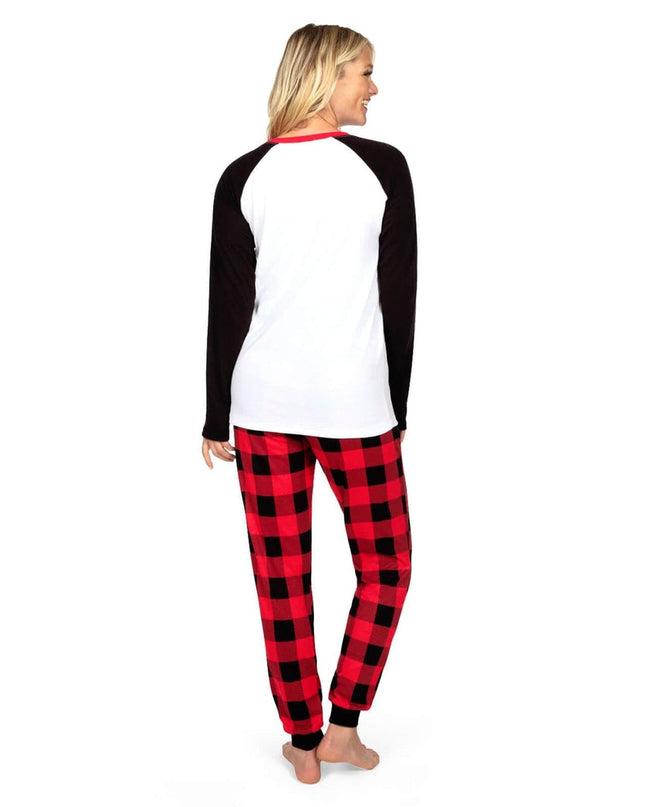 Women's Team Santa Crew Neck Pajama Set
