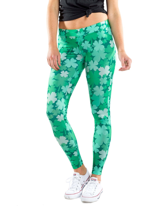 Kløvermark Høj Talje Leggings