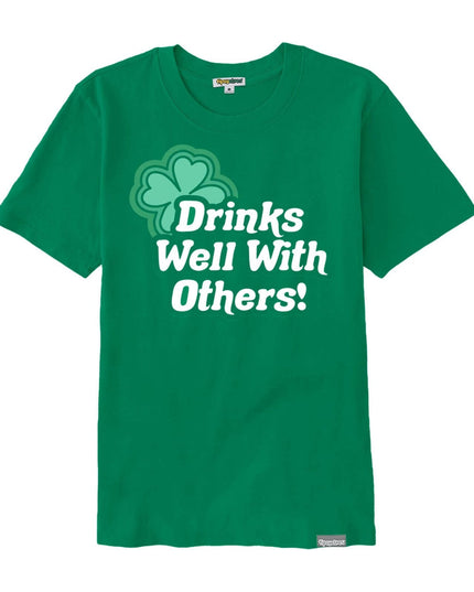 Women's Drinks Well With Others Oversized Boyfriend Tee