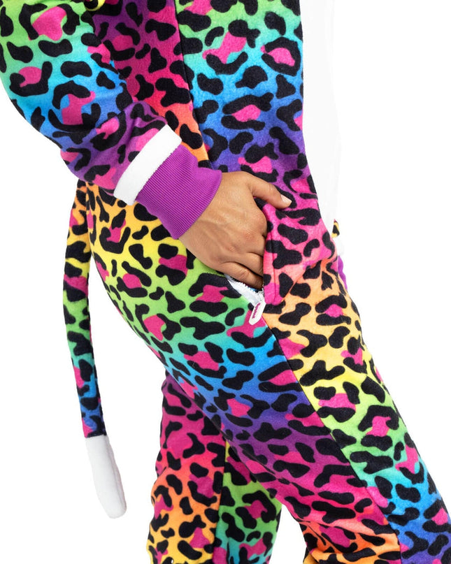 Kvinders 90'er Leopard Kostume