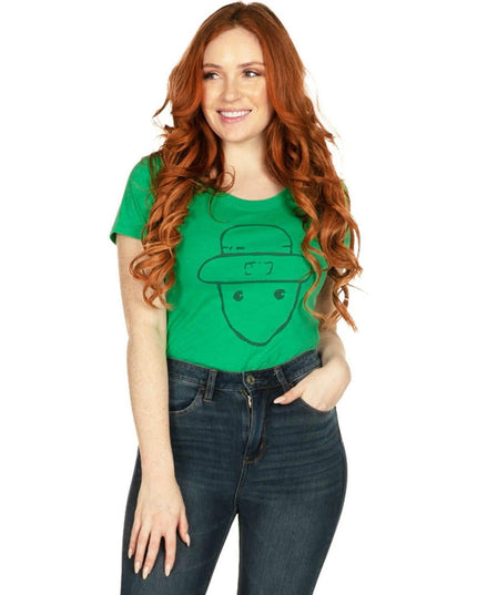 Women's Leprechaun Sketch Tee