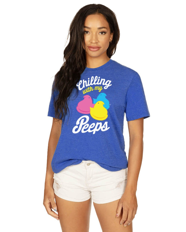 Women's PEEPS® Chilling with my Peeps Oversized Boyfriend Tee