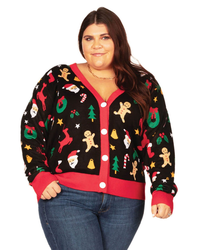 Women's Cookie Cutter Plus Size Cardigan Sweater