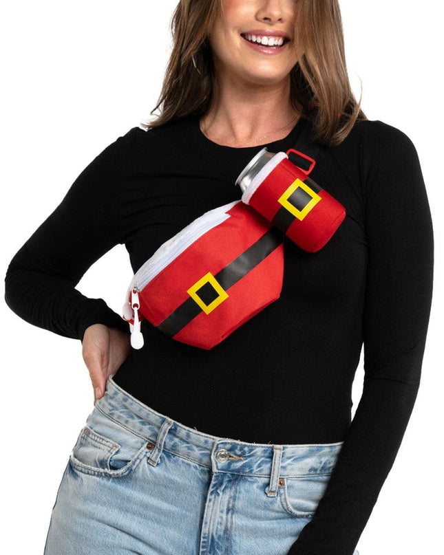 Santa Claus Fanny Pack with Drink Holder