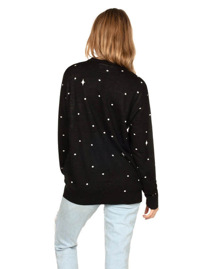 Kvinders Santa Unicorn Oversized Juletrøje