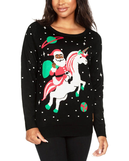 Kvinders Santa Unicorn Ugly Christmas Sweater