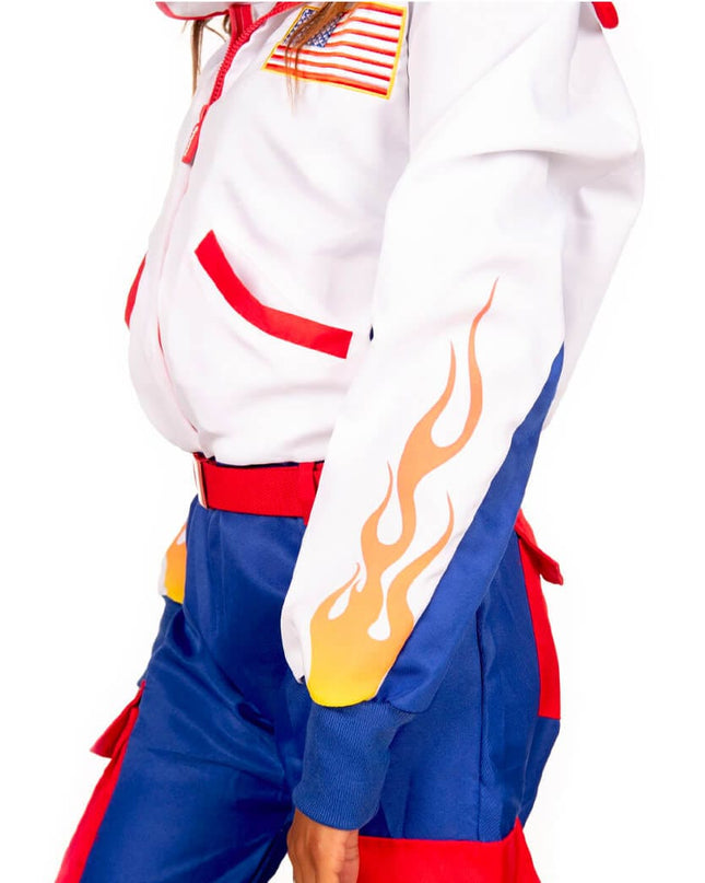 Kvinders Talladega Racerbilfører Kostume