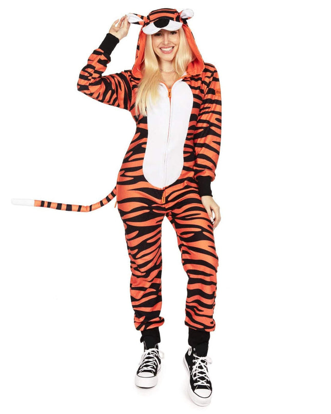 Dame Tiger Kostume