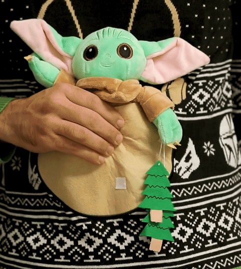 Star Wars Baby Yoda Ugly Christmas Sweater