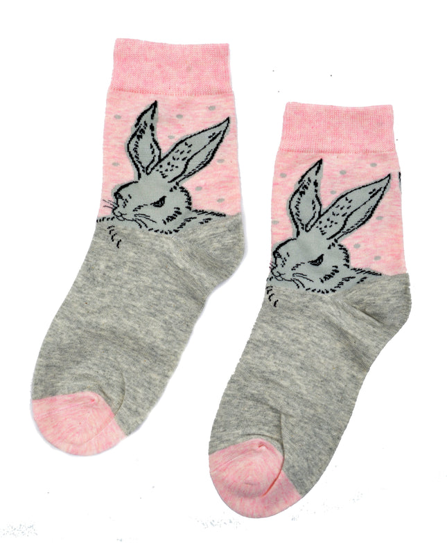 Fun Easter Socks - Zokni Bunny Design