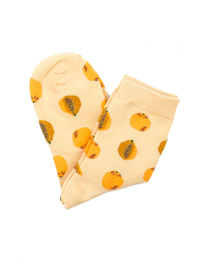 Fun Christmas Socks with Exotic Fruit III Design for All Ages