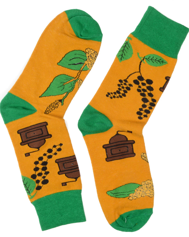 Coffee Bean Socks - Fun and Unique
