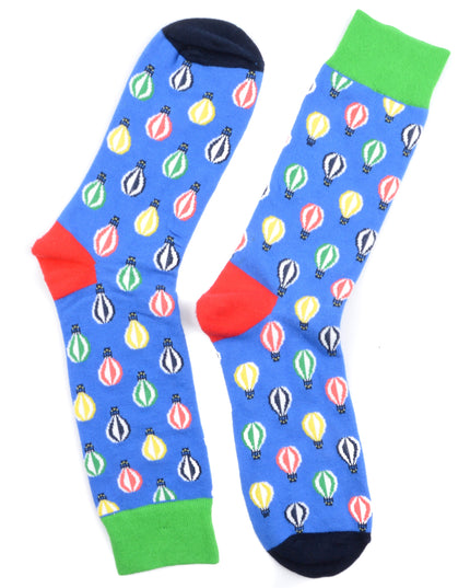 Fun Christmas Socks - Zokni Airship Design