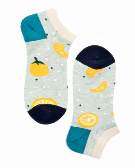 Fun Christmas Socks with Mandarin Design for All Ages