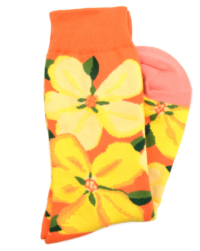 Floral Socks - Fun and Bright